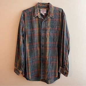 Urban Renewal Vintage Wrangler Flannel Top